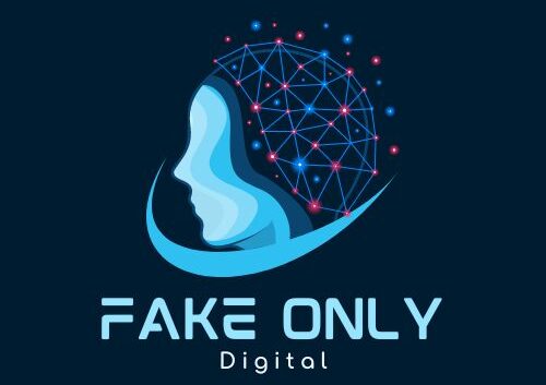 fake only digital logo